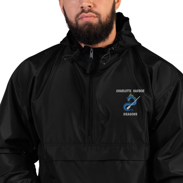 CHD "Paddling Dragon" Embroidered Champion Packable Jacket - Image 2