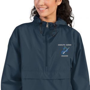CHD "Paddling Dragon" Embroidered Champion Packable Jacket